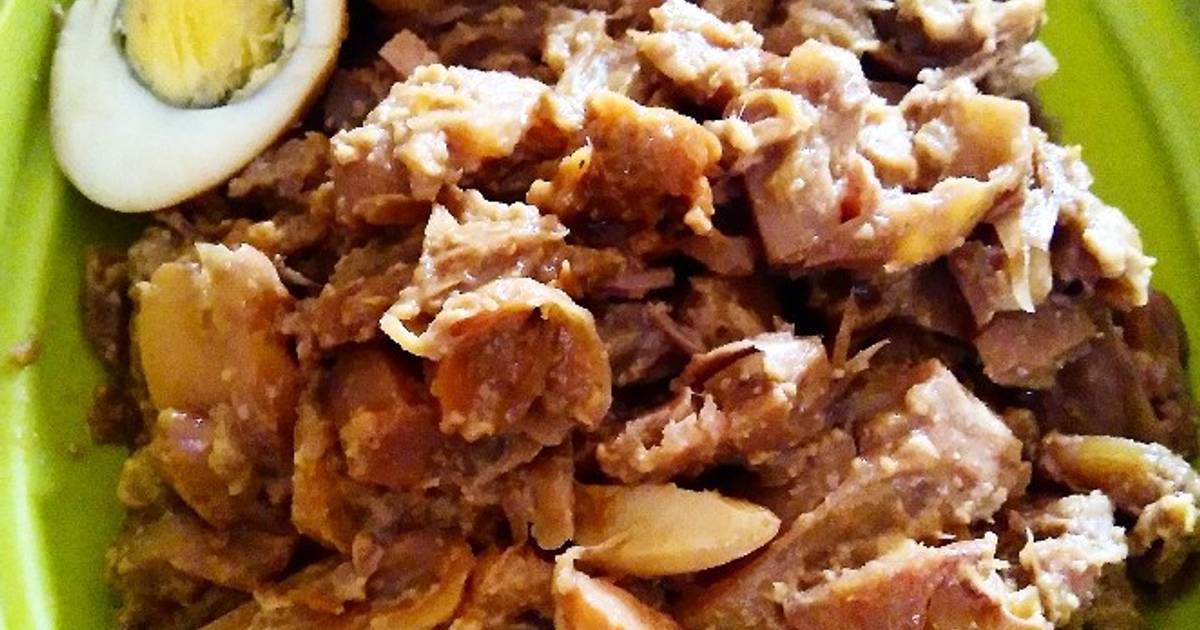 Resep Gudeg Magicom (tanpa Daun Jati) Oleh Desi Riyani - Cookpad