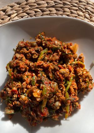 Foto resep Tumis kerang dara kupas