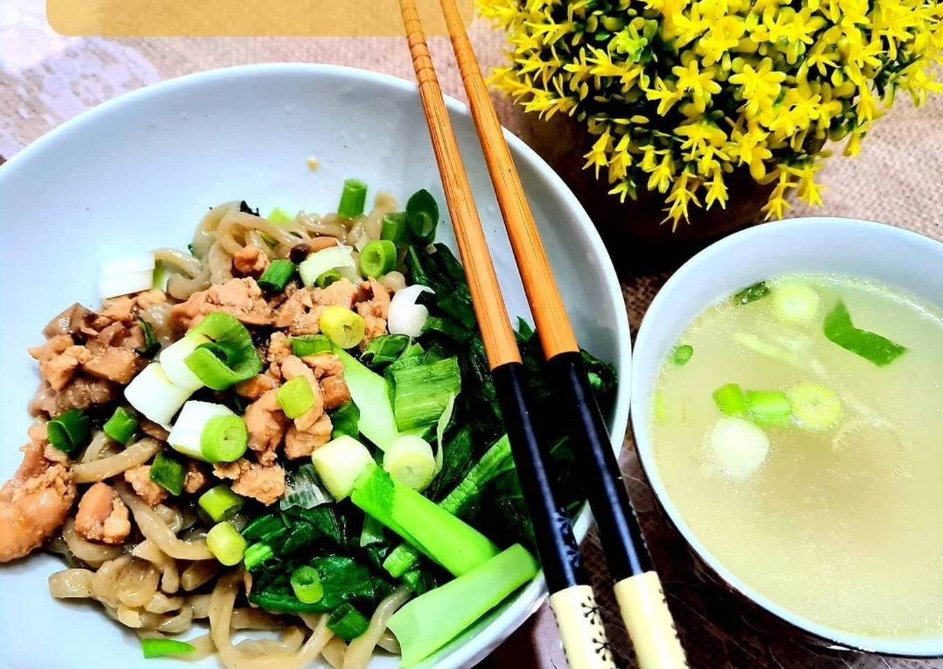 Mie Ayam ala Chinese
