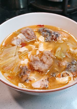 拜拜魚的小聰明砂鍋魚頭 的食譜成品照片