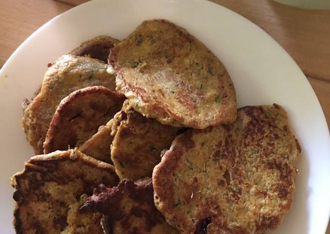 Recipe of Award-winning Fitness Recipes – Zucchini & Bacon Pancakes