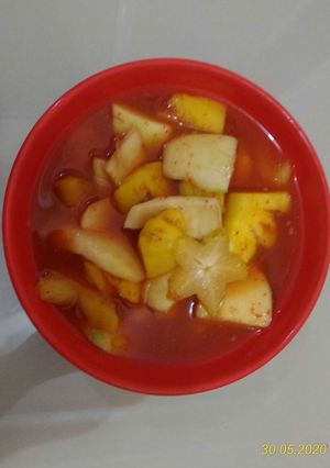 Foto resep Asinan buah