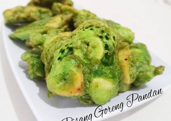 Pisang Goreng Pandan