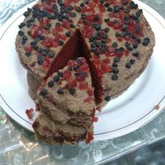 A picture of Red velvet cake.