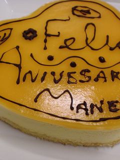 Una foto de Tarta mousse de mango