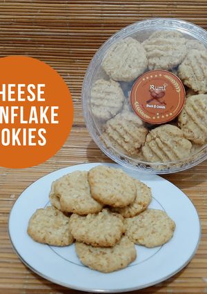 Foto resep Crunchy Cheese Cornflake Cookies