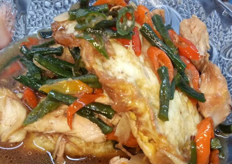 Telur Ceplok Kecap Lombok Ijo