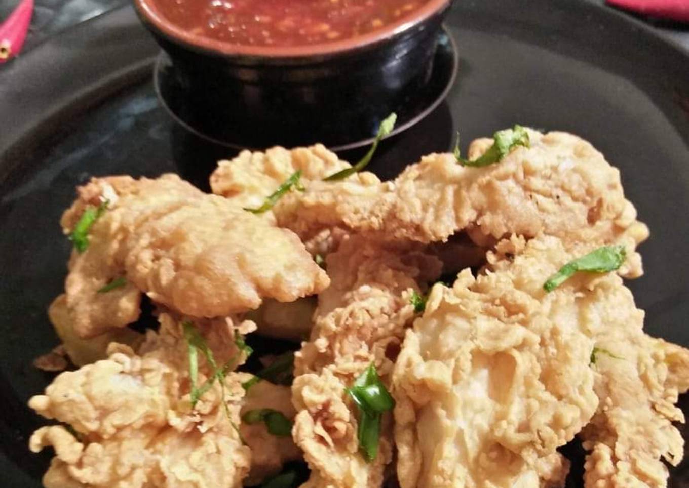 Chicken tempura