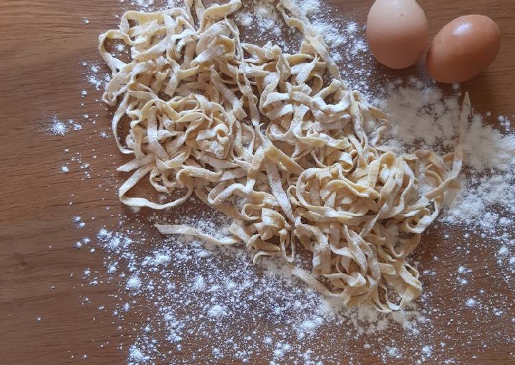 Tagliatelle fatte in casa