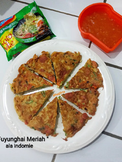 Foto resep Fuyunghai Meriah ala indomie