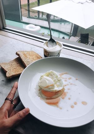 A picture of Mother's Day Hot Poached 50second Breakfast.