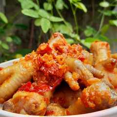 Foto resep Ceker ayam bumbu pedass