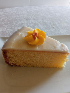 Una foto de Pastel de limón
