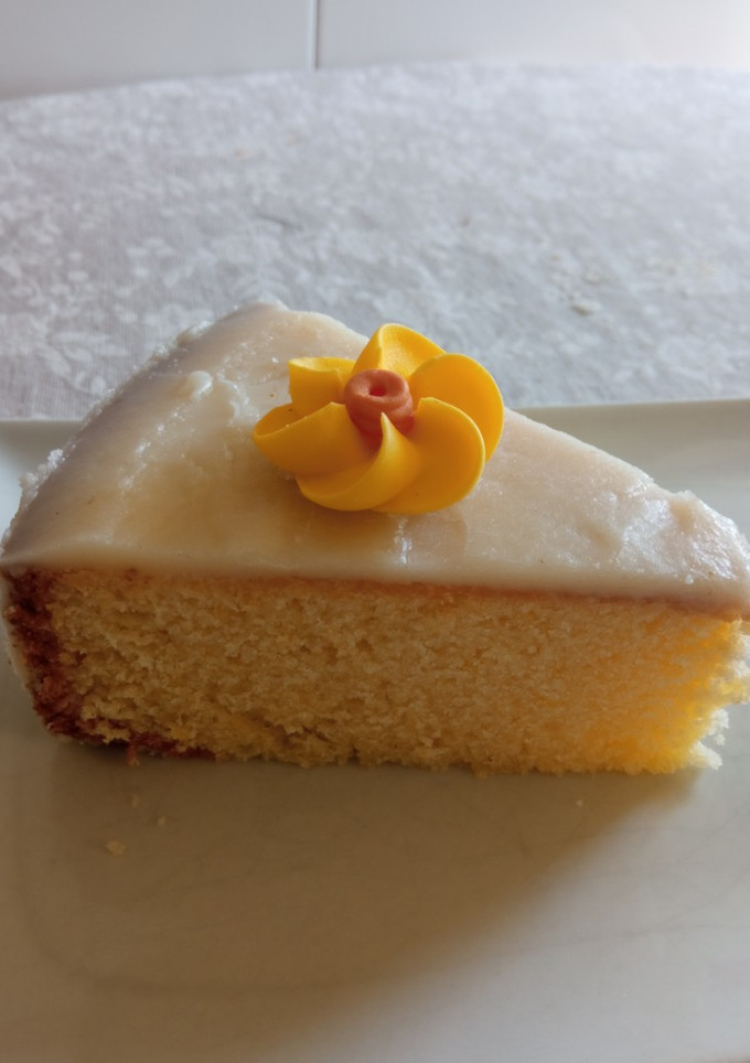 Una foto de Pastel de limón