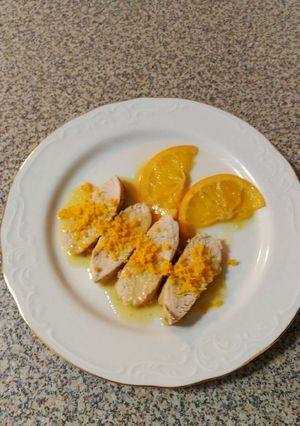 Foto principal de Solomillo de pavo flameado a la naranja con cointreau