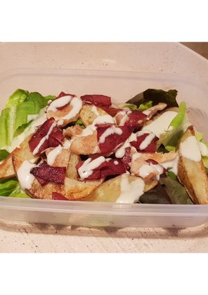 Foto resep Salad for breakfast