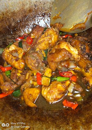 Foto resep Ayam mentega saus tiram