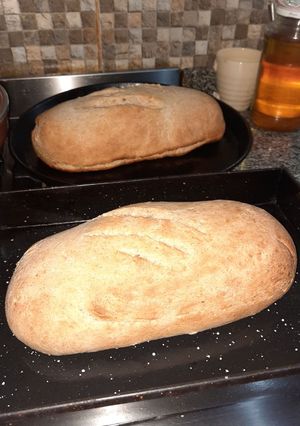 Una foto de Pan con harina integral y harina con levadura Pureza