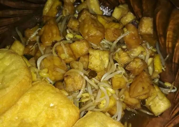 Resep Tumis Tahu, tempe dan toge Lezat