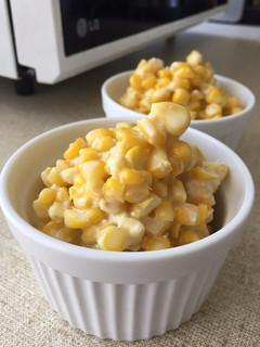 A picture of Sweet Corn in a Cup.