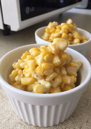 A picture of Sweet Corn in a Cup.