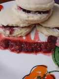 Scones, con un relleno de zarzamora