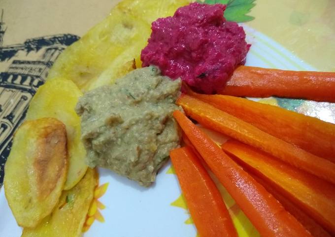 Aderezos vegetales para untar (sin gluten con opción vegana) Receta de Mis  Recetas Gluten Free- Cookpad