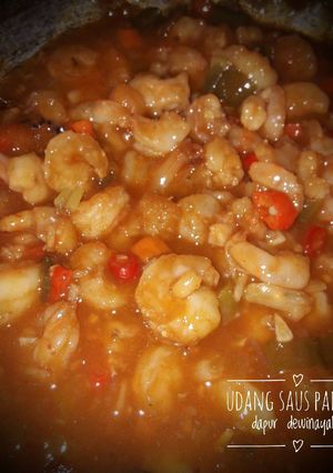 Foto resep Udang Saus Padang