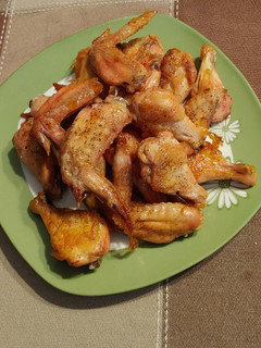 Foto de Asas de Frango no forno