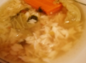 Húsleves csirkefarhátból sok zöldséggel recept fotója