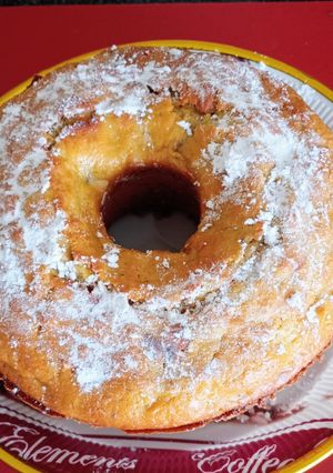 Una foto de Budín de manzana 🍎