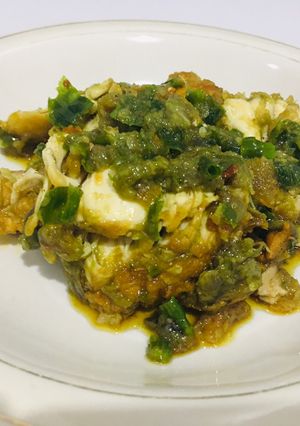 Foto resep Ayam cabe hijau