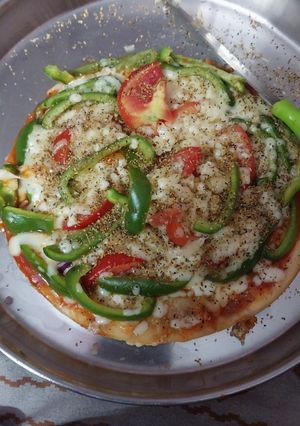 A picture of Healthy pizza.