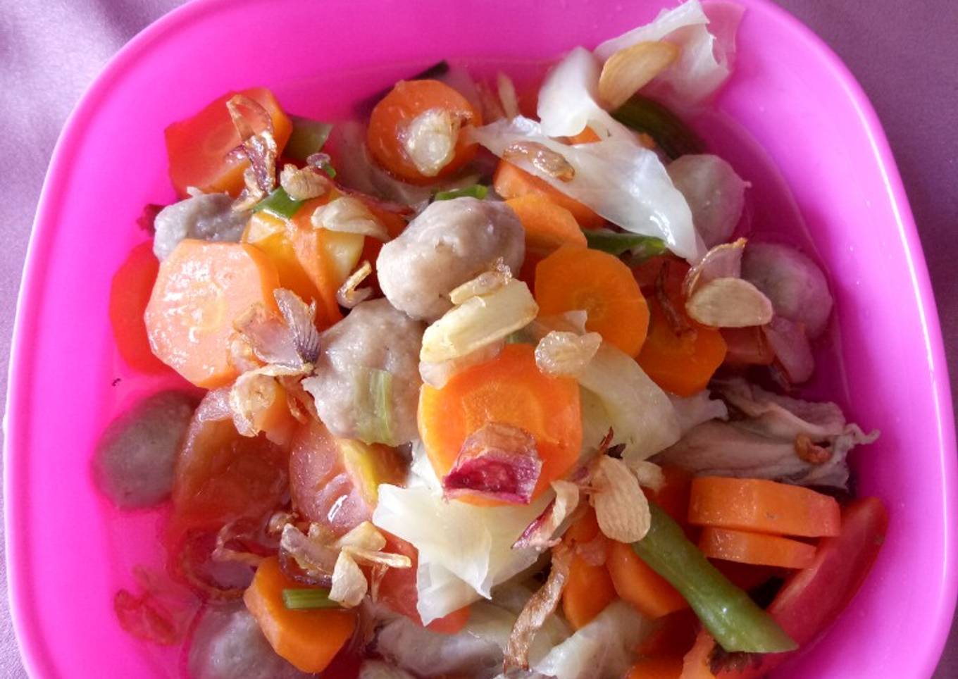 Sayur Sop Ayam Baso