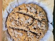 Una foto de pan con harina psyllium