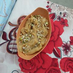A picture of Rice flour halwa.