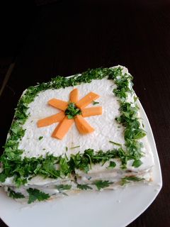 عکسی از دستور کیک مرغ