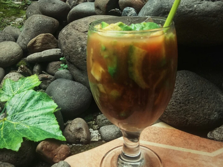 Cara Gampang Membuat Resep Es Rujak Alpukat Manis yang  Bikin Ketagihan Anti Ribet, Mantap Sekali