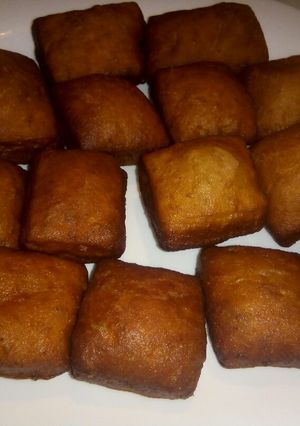 A picture of Sweet Yogurt mandazis.