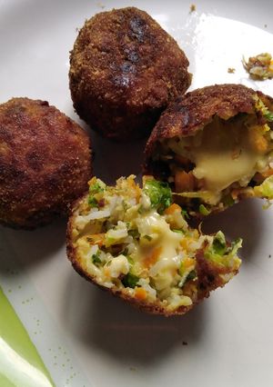Una foto de Bomba crocante de verduras