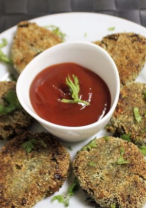 A picture of Vegetable Cutlet - From Leftover Mixed Vegetable Curry.