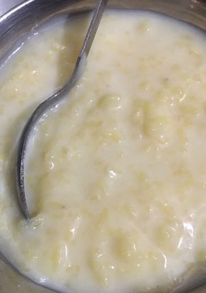 A picture of Rice kheer.