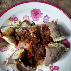 A picture of Meledak Bakso - Jumbo Beef Meatball.