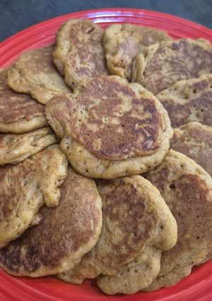 A picture of Glutten-Free Pumpkin Flapjacks.