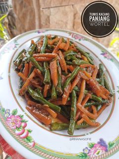 Foto resep Tumis Kacang Panjang Wortel