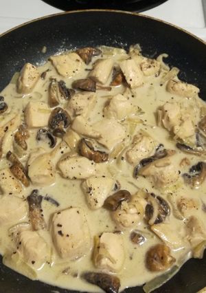 A picture of Creamy Chicken with Mushroom Sauce.