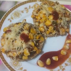 A picture of Spicy corn slices.