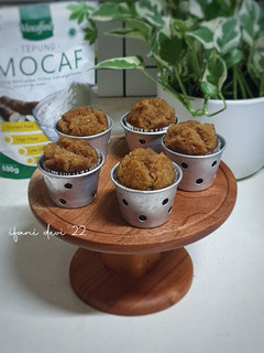Foto resep 489. Bolu Kukus Gula Merah Gluten Free Eggless (Tepung Mocaf)