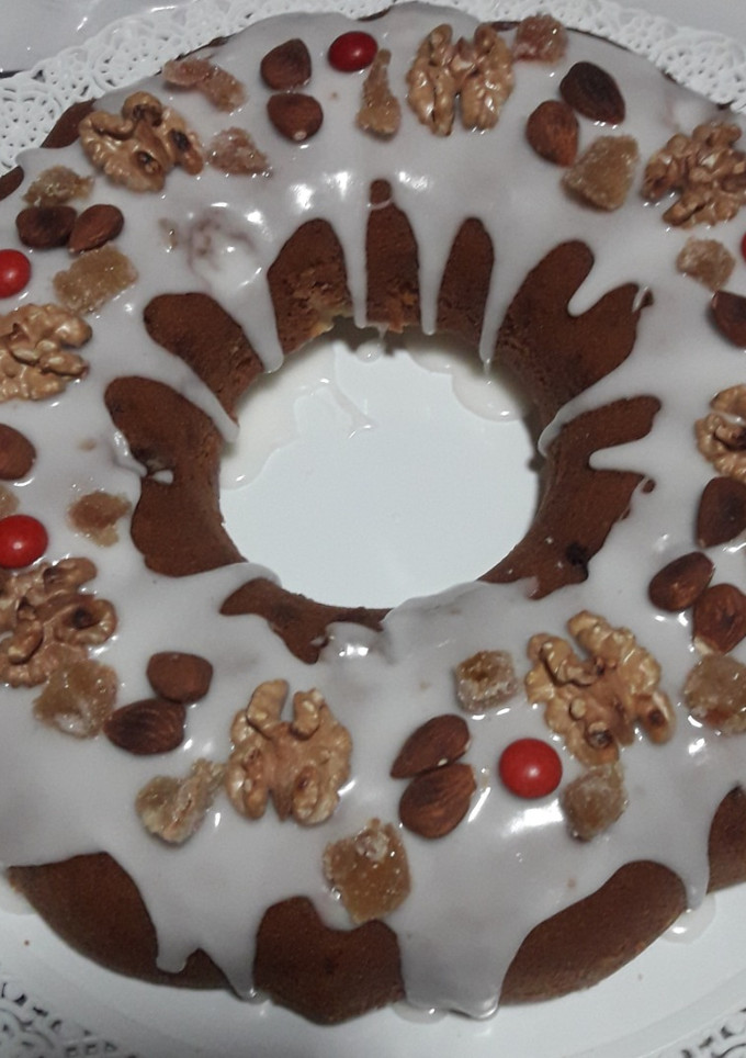 Una foto de Torta navideña