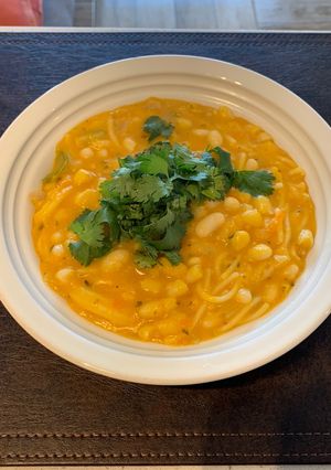 Una foto de Porotos con riendas sin gluten